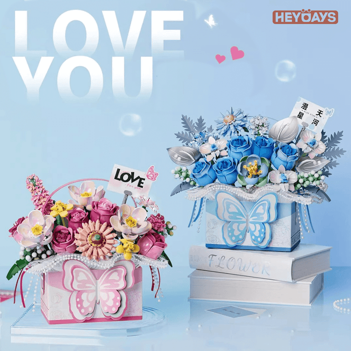 LOZ Butterfly Bouquet Gift Box (Set 1967)