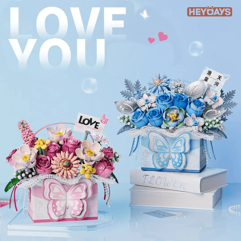 LOZ Butterfly Bouquet Gift Box (Set 1967-1968)