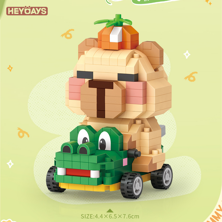 Mini Micro Building Block Capybara Collection (Set 8875-8879)