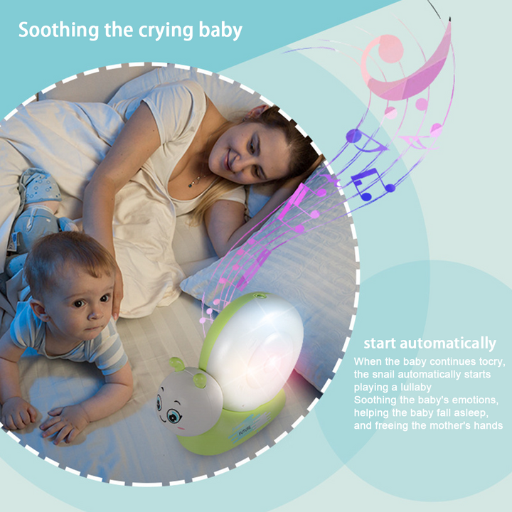 Snail Baby Sleep Projector Night Light (Set K099)