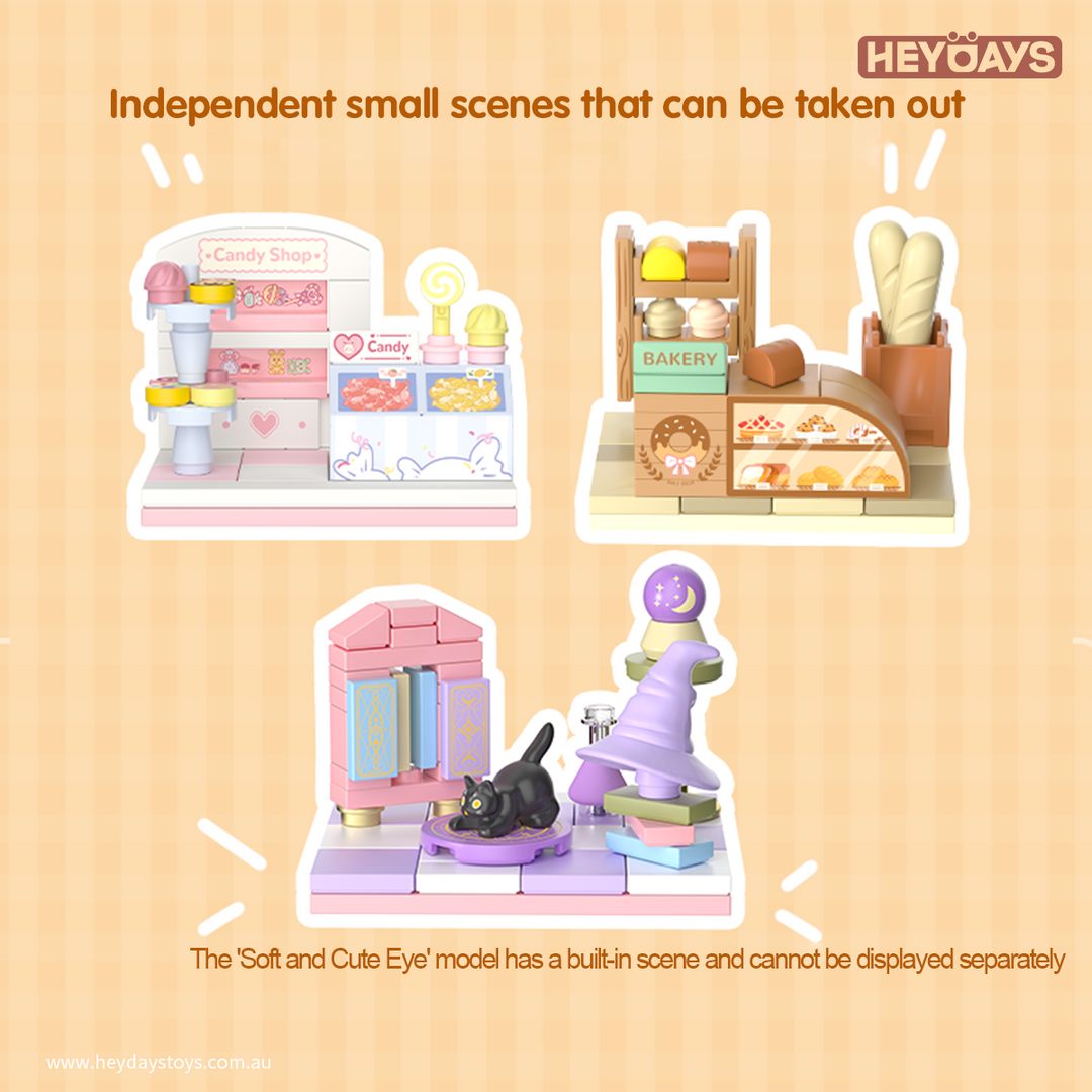 Mini Building Block Bag Set – 4 Themes