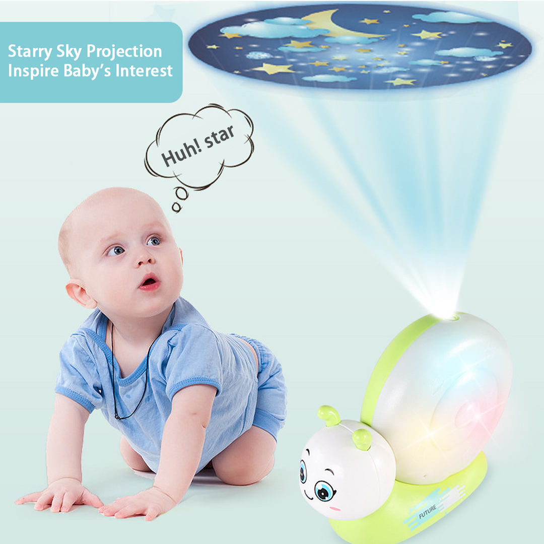 Snail Baby Sleep Projector Night Light (Set K099)