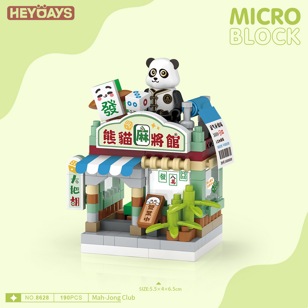 LOZ Micro Blocks Mini Street View City Shop Series (Set 8625–8628)