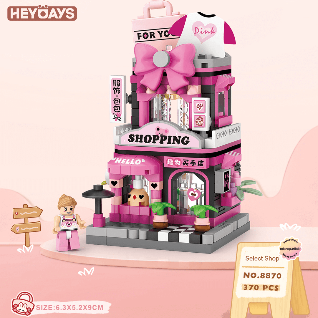 LOZ Micro Block Street Shop Series (Set 8867–8870)