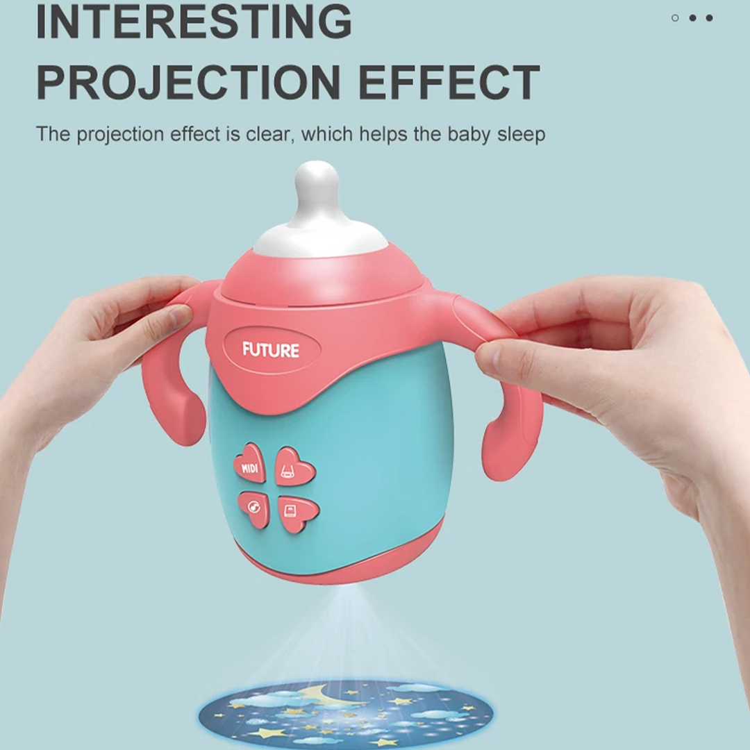 Baby Soothing Projection Bottle Toy (Set K100)