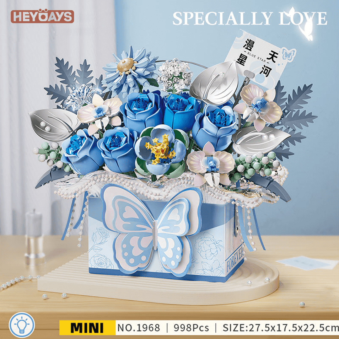 LOZ Butterfly Bouquet Gift Box (Set 1967)