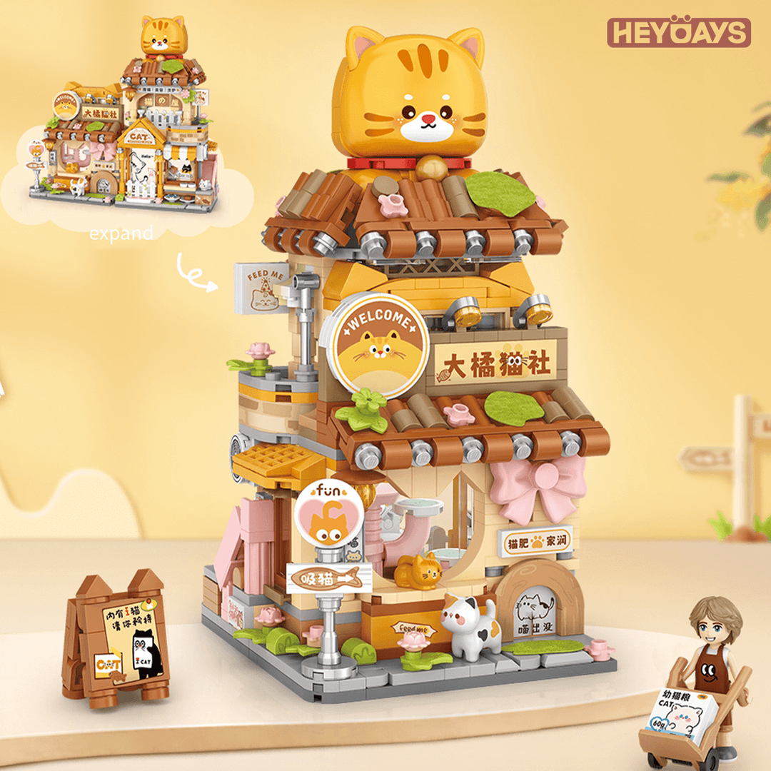 Heartfelt Gift Shop & Big Orange Cat Society (Set 1377-1378)