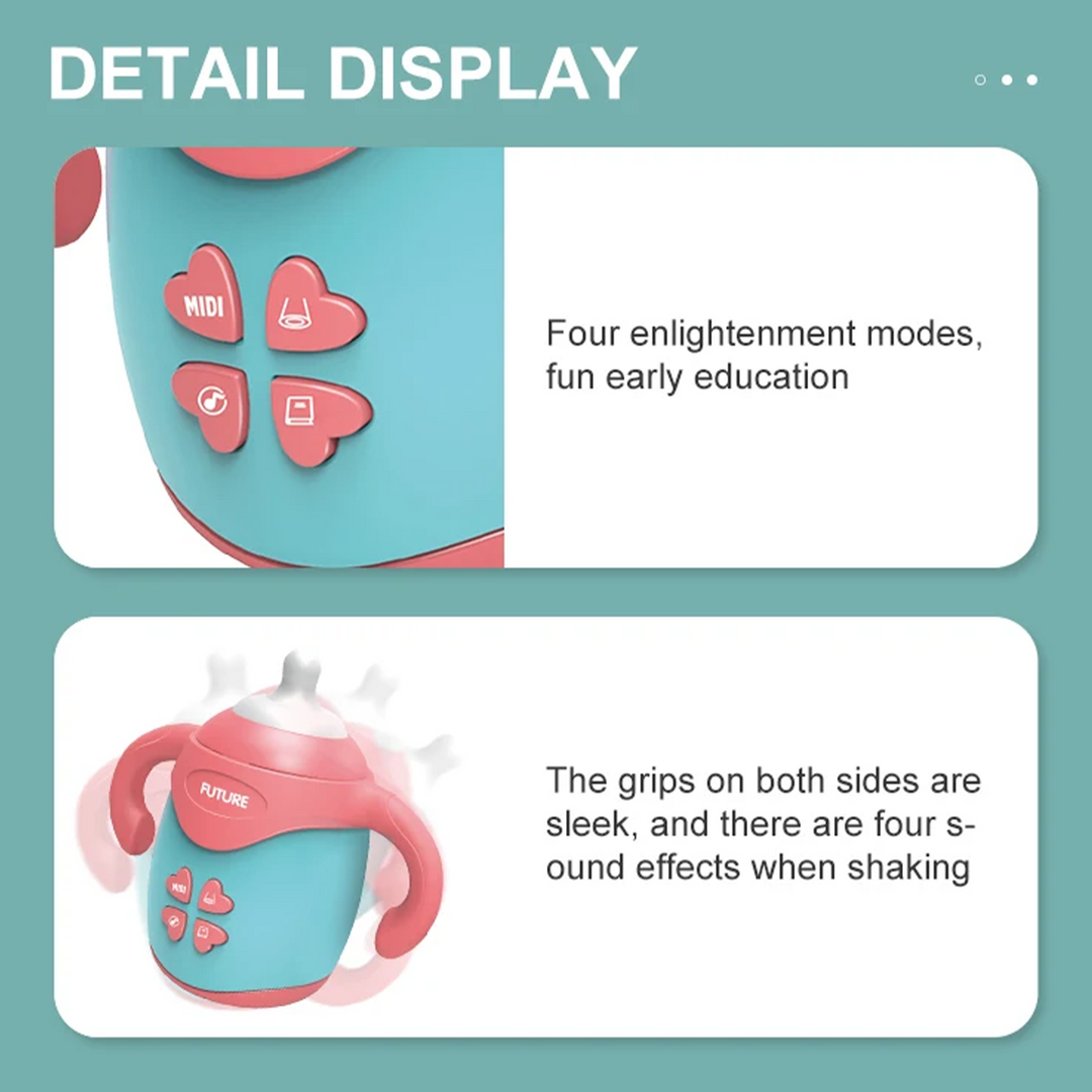 Baby Soothing Projection Bottle Toy (Set K100)