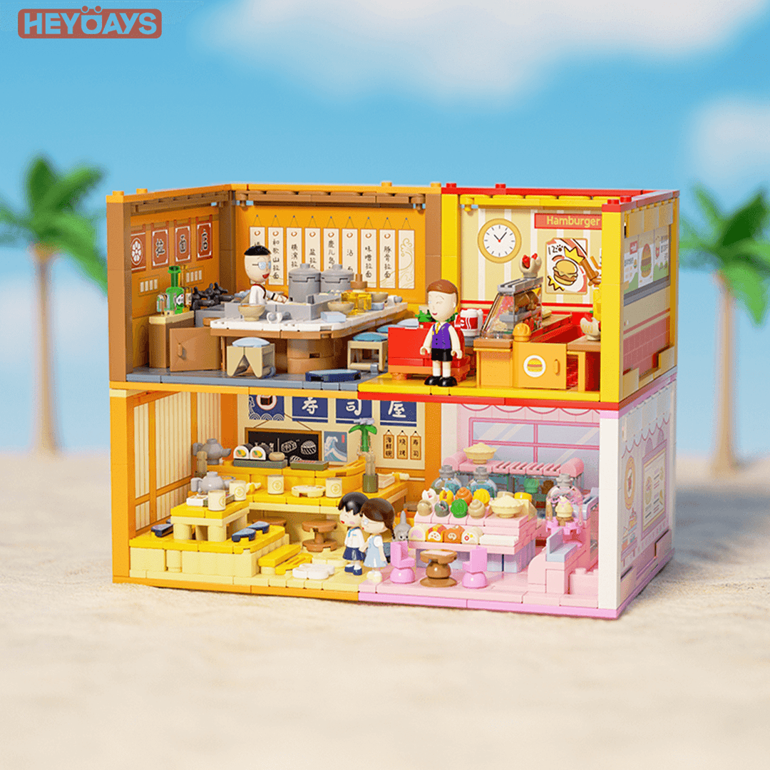 Chibi Maruko-chan Mini Building Blocks Store Series