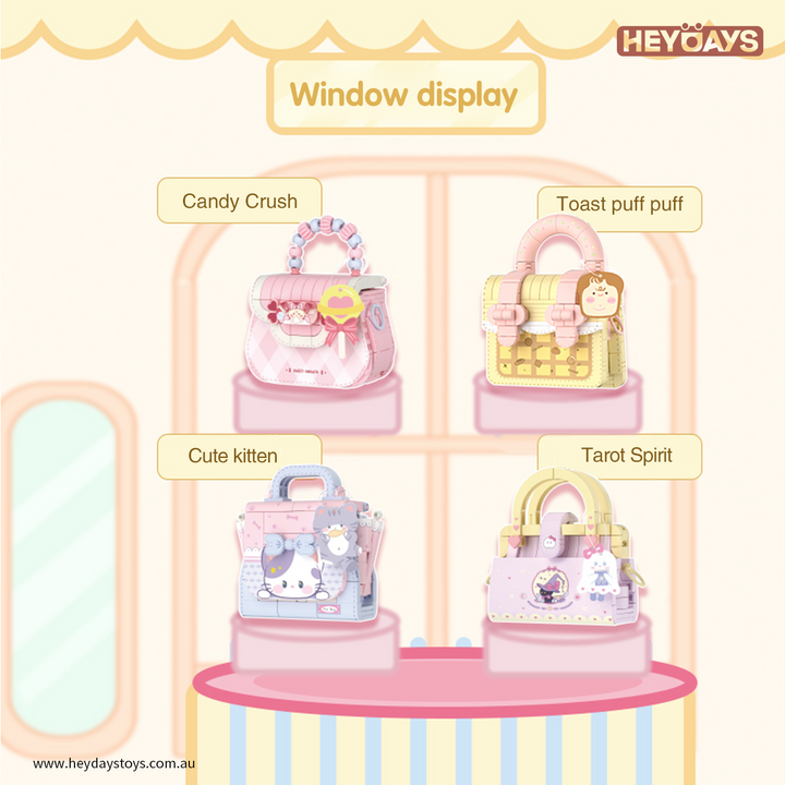 Mini Building Block Bag Set – 4 Themes