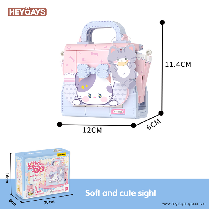 Mini Building Block Bag Set – 4 Themes