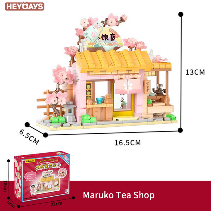 Chibi Maruko-chan Mini Store Building Block Set