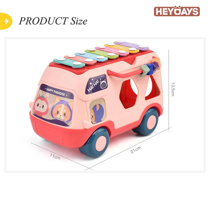 Musical Activity Bus for Toddlers (Set K105)