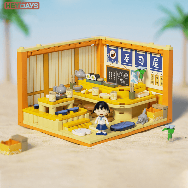 Chibi Maruko-chan Mini Building Blocks Store Series