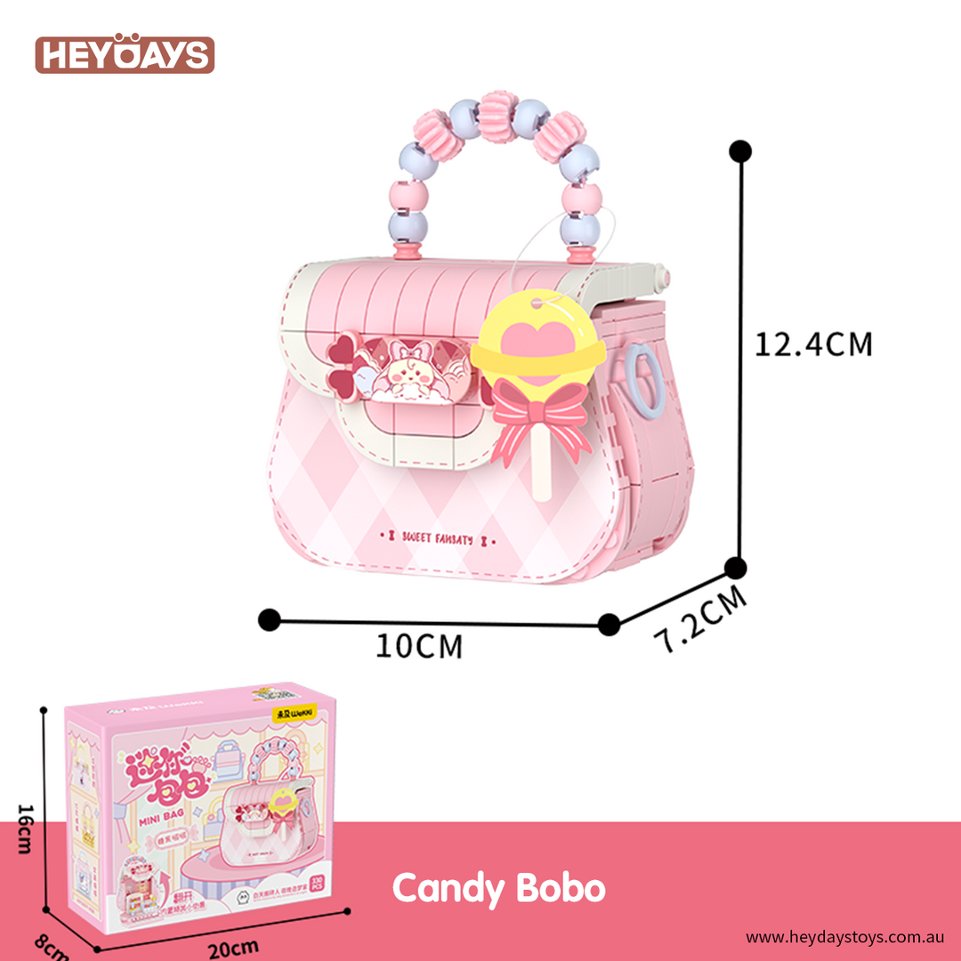 Mini Building Block Bag Set – 4 Themes