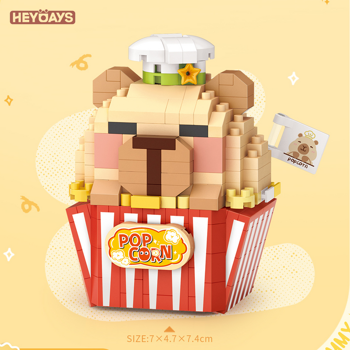 Mini Micro Building Block Capybara Collection (Set 8875-8879)
