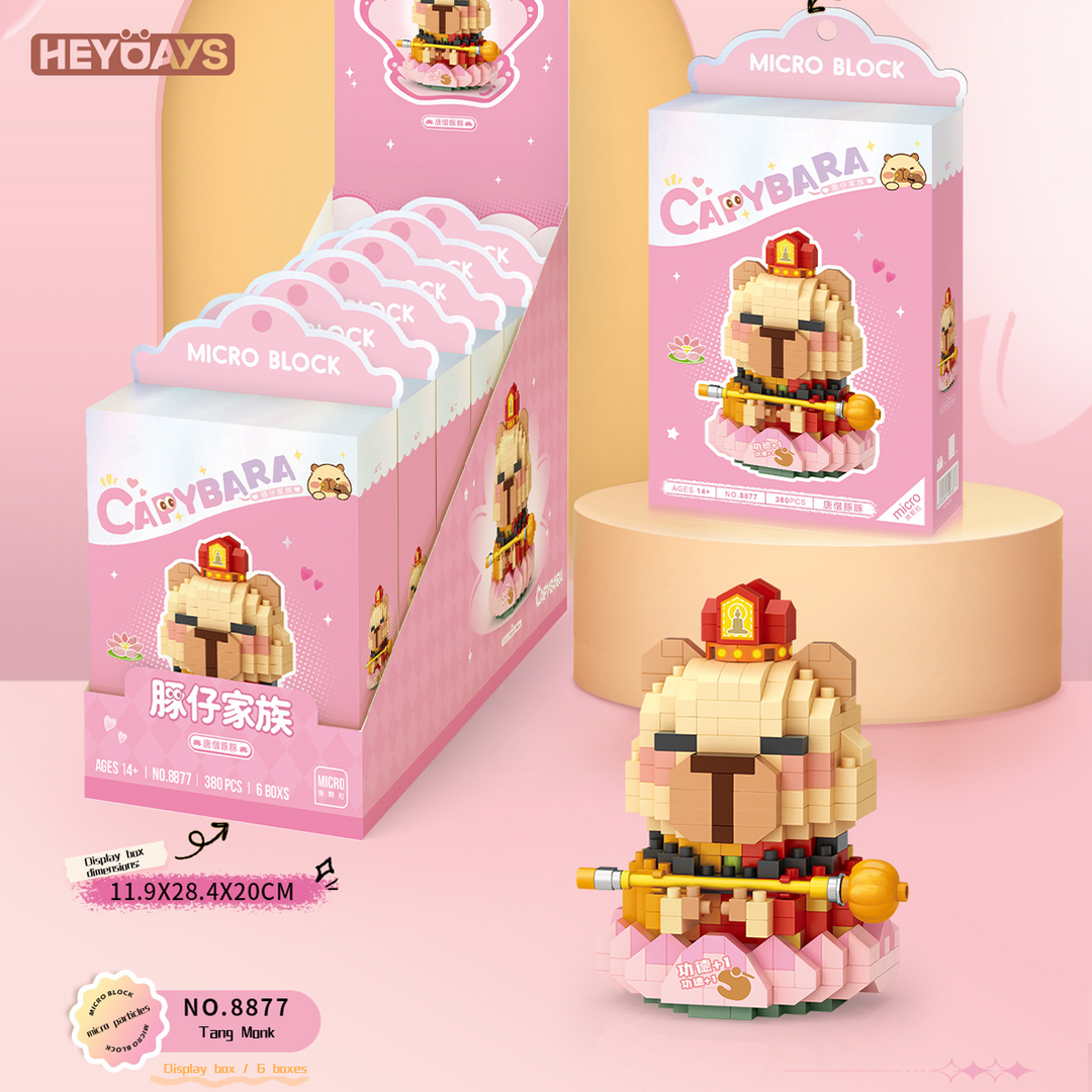 Mini Micro Building Block Capybara Collection (Set 8875-8879)