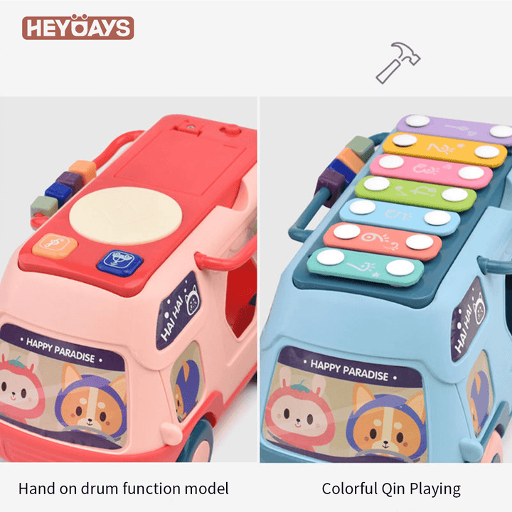 Musical Activity Bus for Toddlers (Set K105)