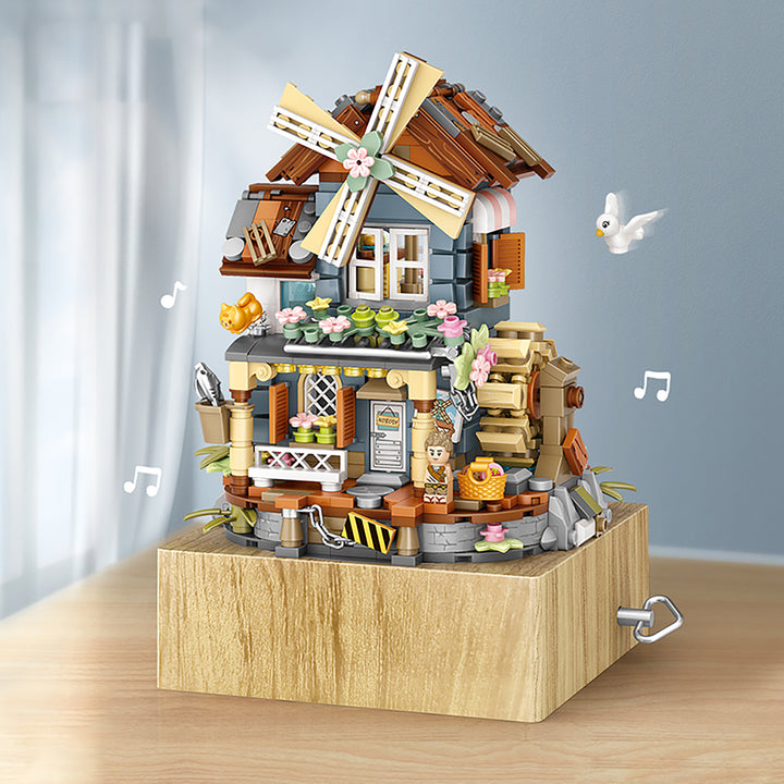 Windmill Music Box (Set 1239)