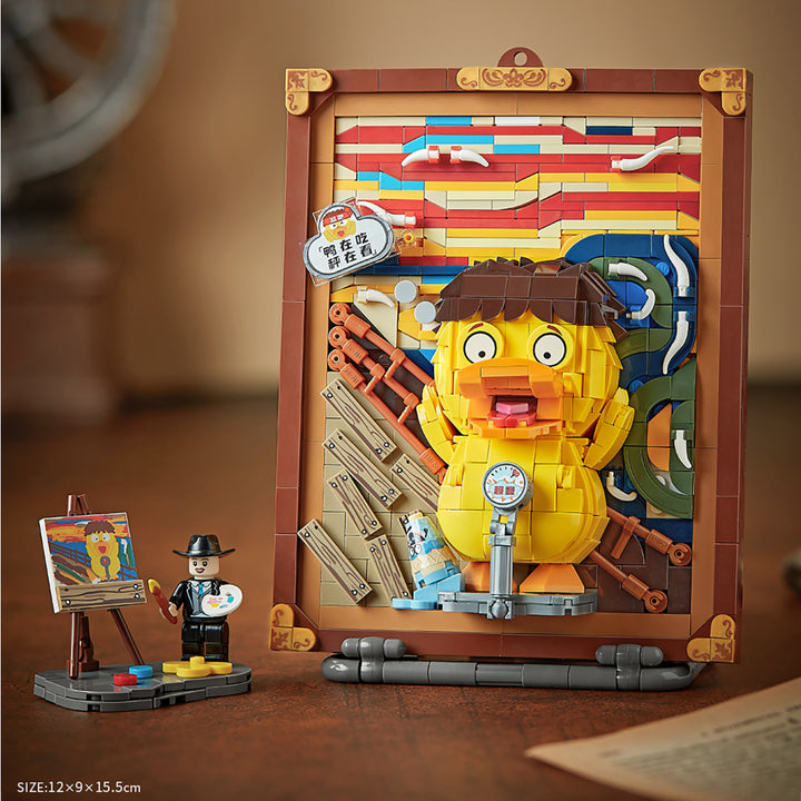 Whooping Duck-3D painting (Set 1288)