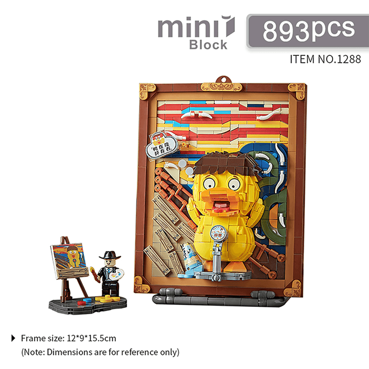 Whooping Duck-3D painting (Set 1288)