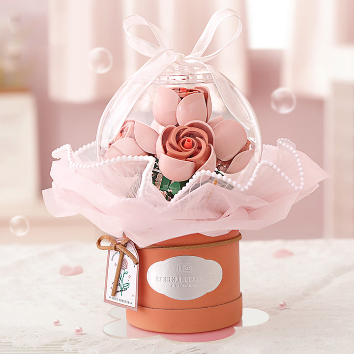 Pink Romantic Flowers (Set 1298)