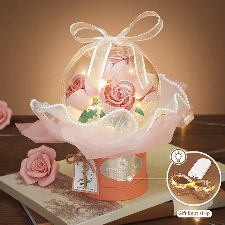 Pink Romantic Flowers (Set 1298)