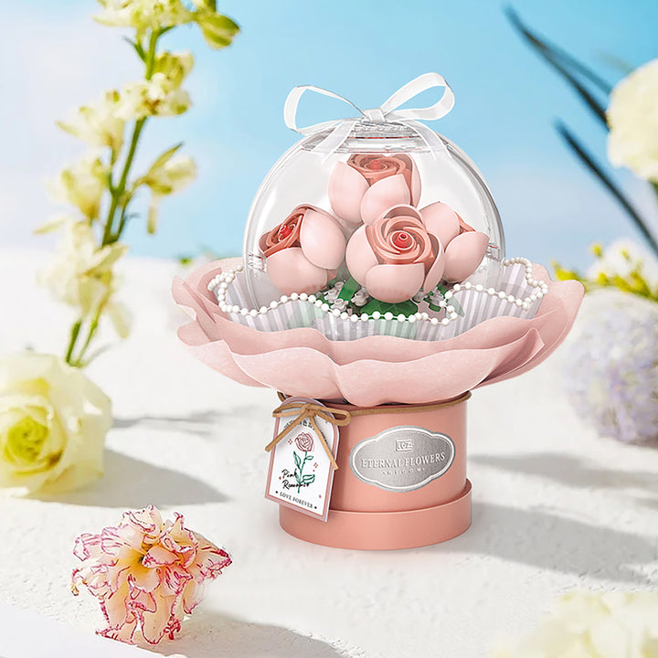 Pink Romantic Flowers (Set 1298)