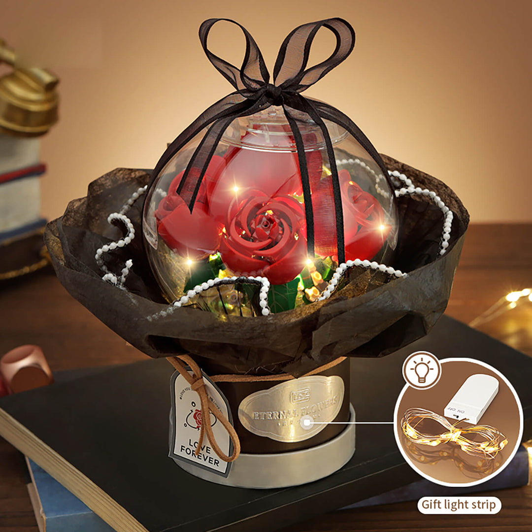 Vintage Red Rose (Set 1300)