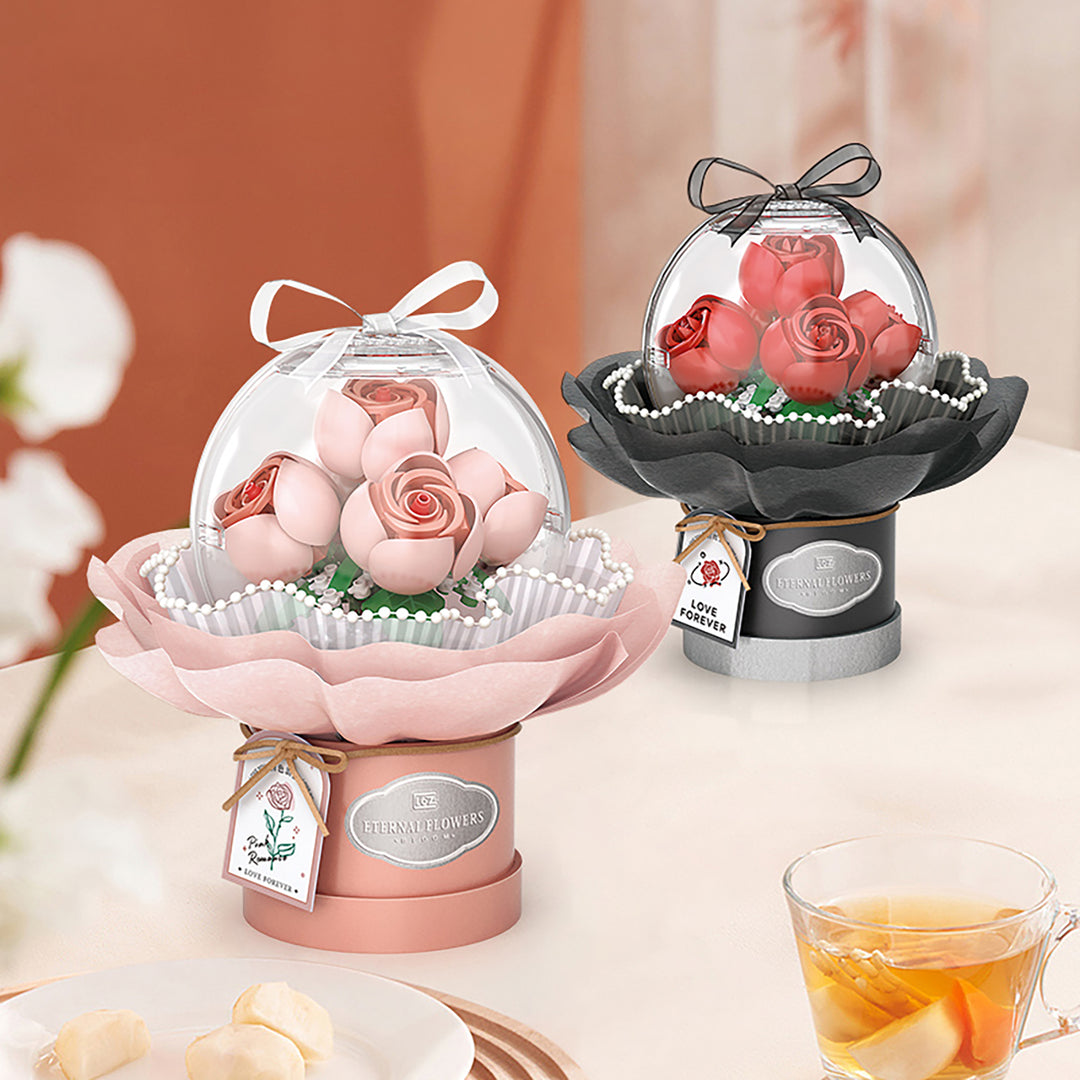 Vintage Red Rose (Set 1300)