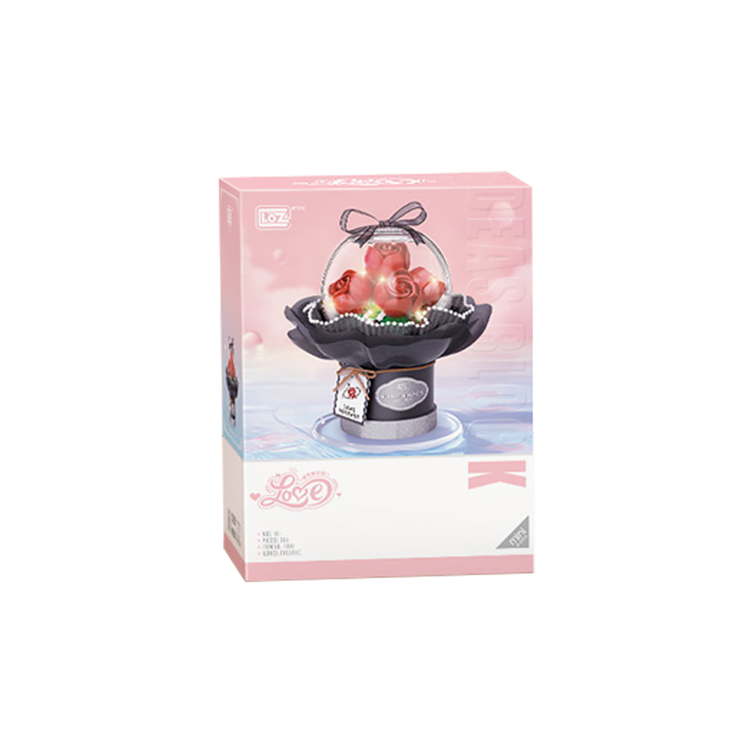 Vintage Red Rose (Set 1300)