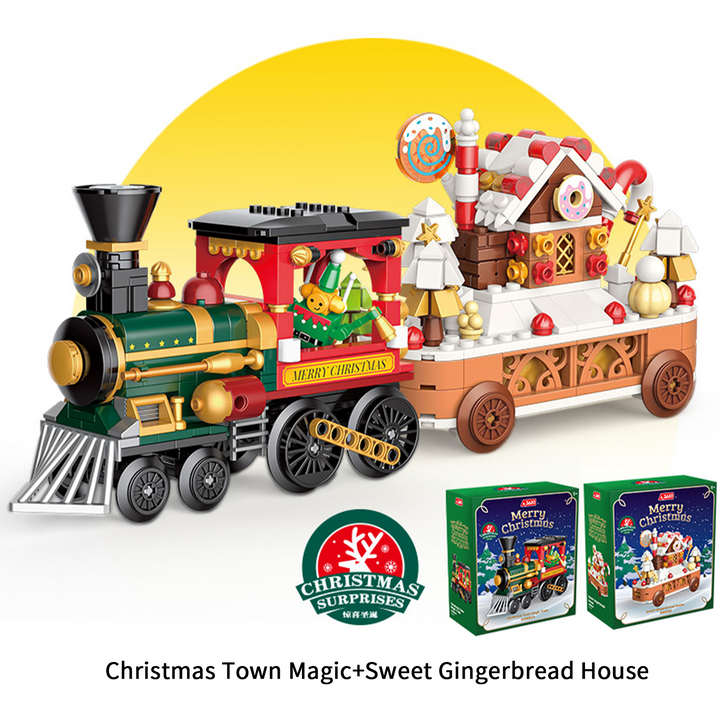 Christmas Train Building Block  (Set JK5165)