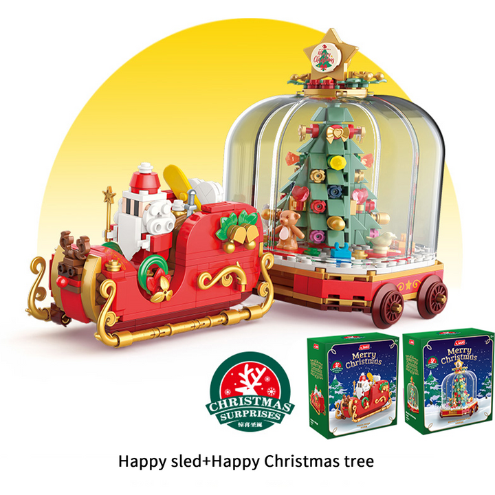 Christmas Train Building Block  (Set JK5165)