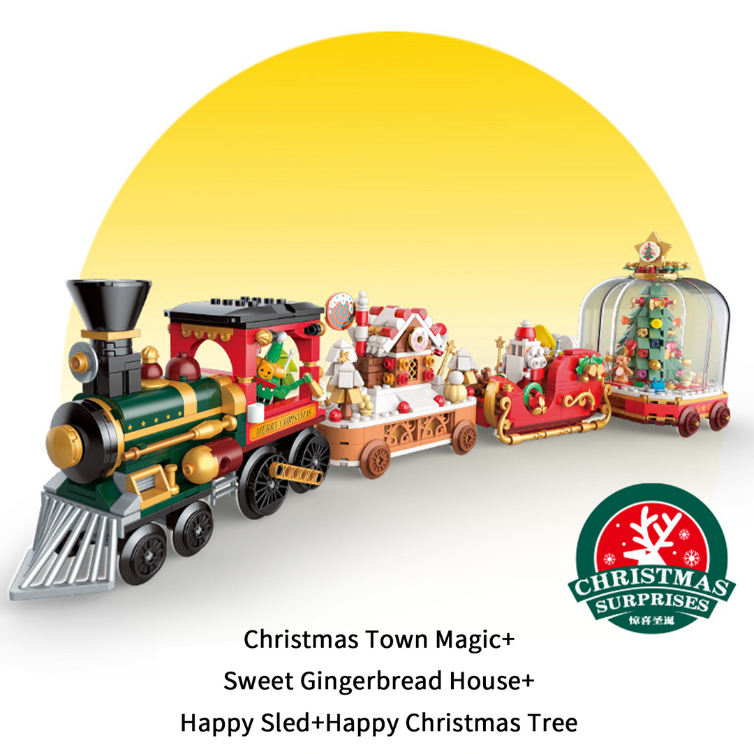 Christmas Train Building Block  (Set JK5165)