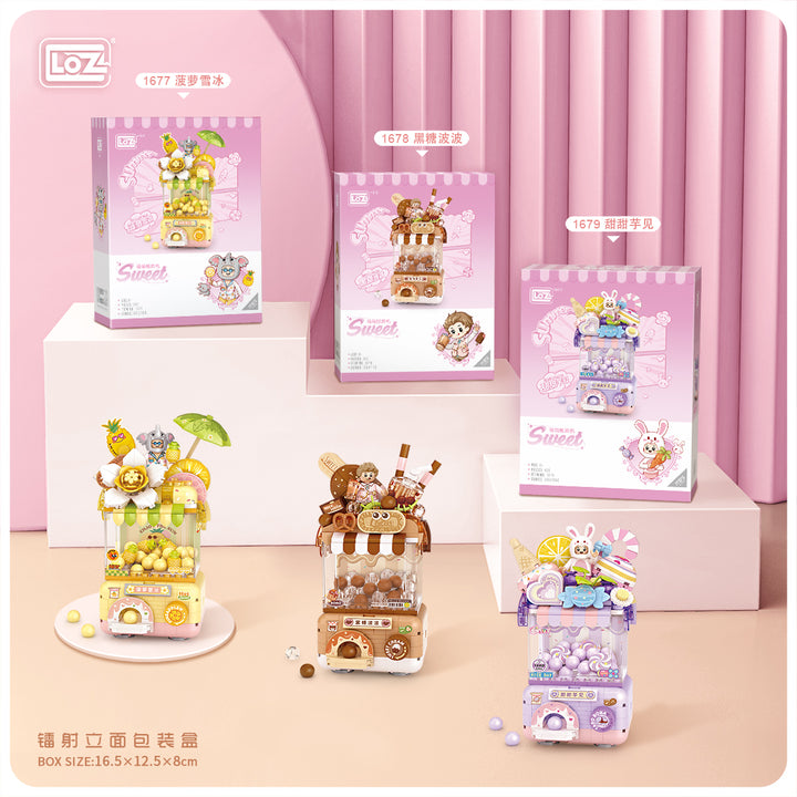 Sweet Q Capsule Machine Pineapple (Set 1677)