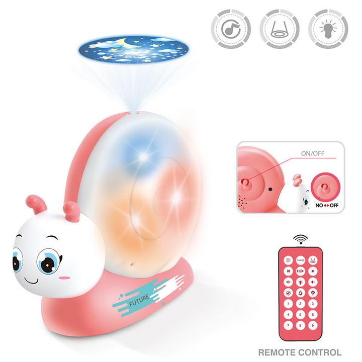 Snail Baby Sleep Projector Night Light (Set K099)