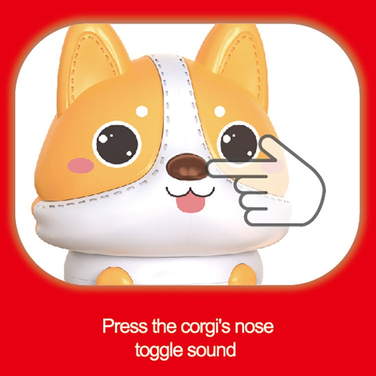 Corgi Accordion Musical Toy (Set K106)