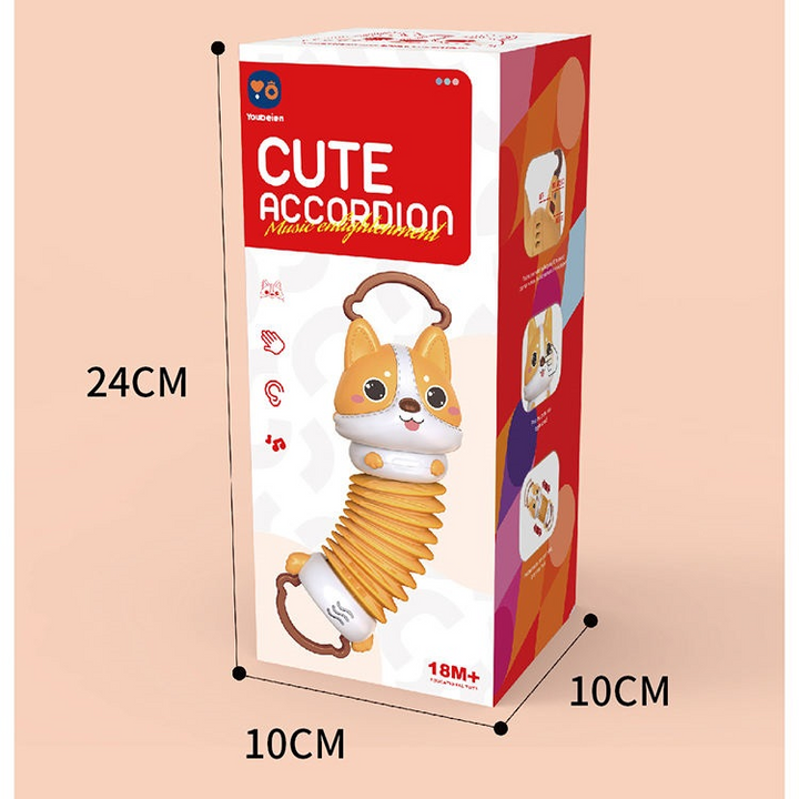 Corgi Accordion Musical Toy (Set K106)