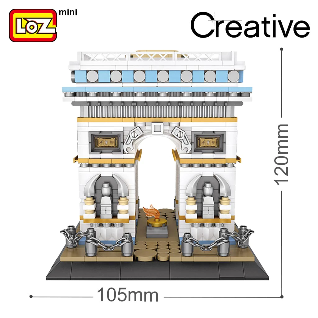 LOZ Mini Blocks – Arc de Triomphe Paris (Set 1028)