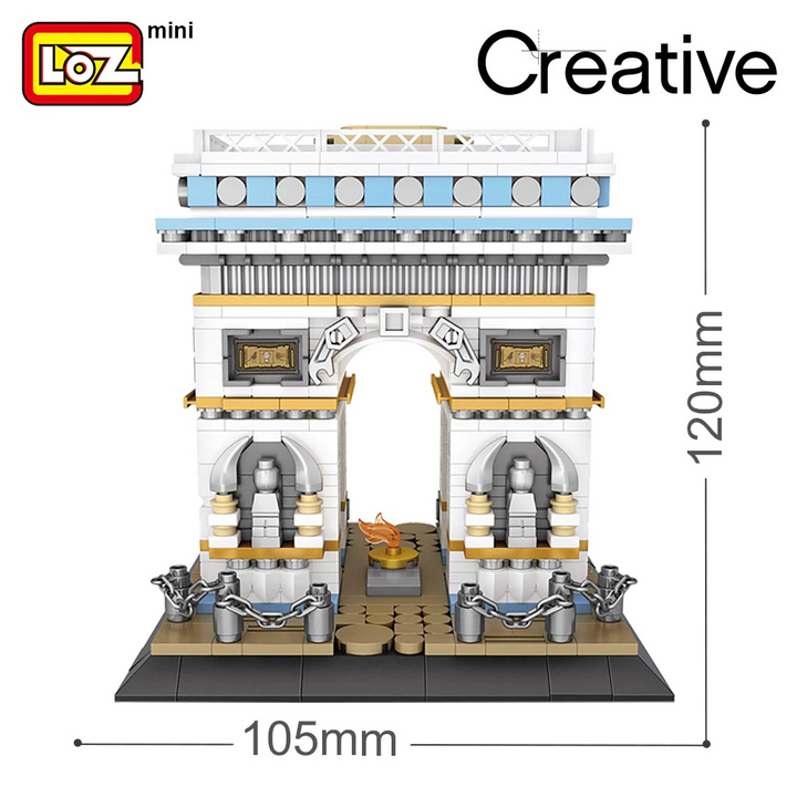 LOZ Mini Blocks – Arc de Triomphe Paris (Set 1028)
