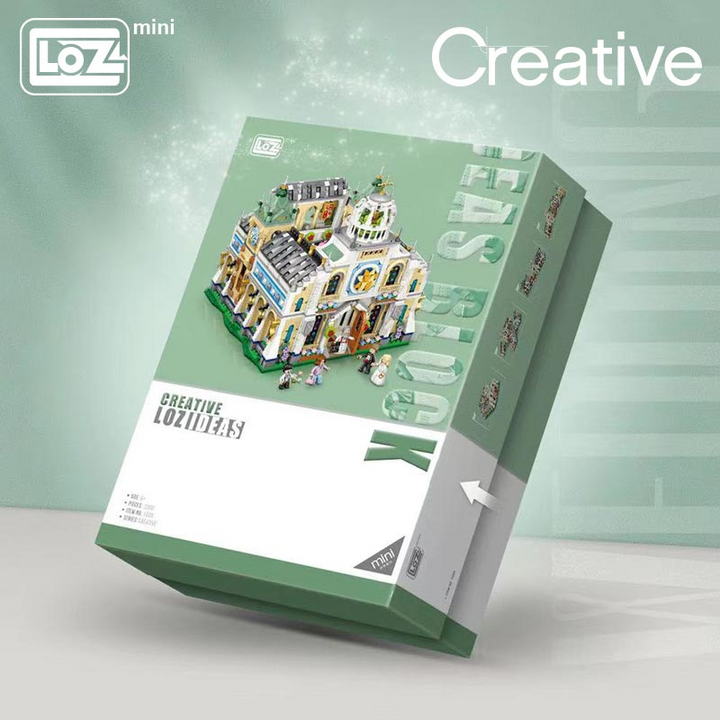 LOZ Mini Blocks Wedding Chapel Building Kit (Set 1035)