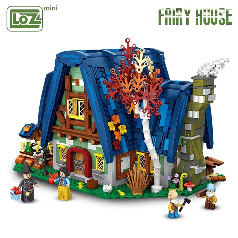 LOZ Fairy House Micro-Blocks Building Kit (Set 1036)