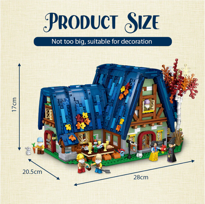 LOZ Fairy House Micro-Blocks Building Kit (Set 1036)