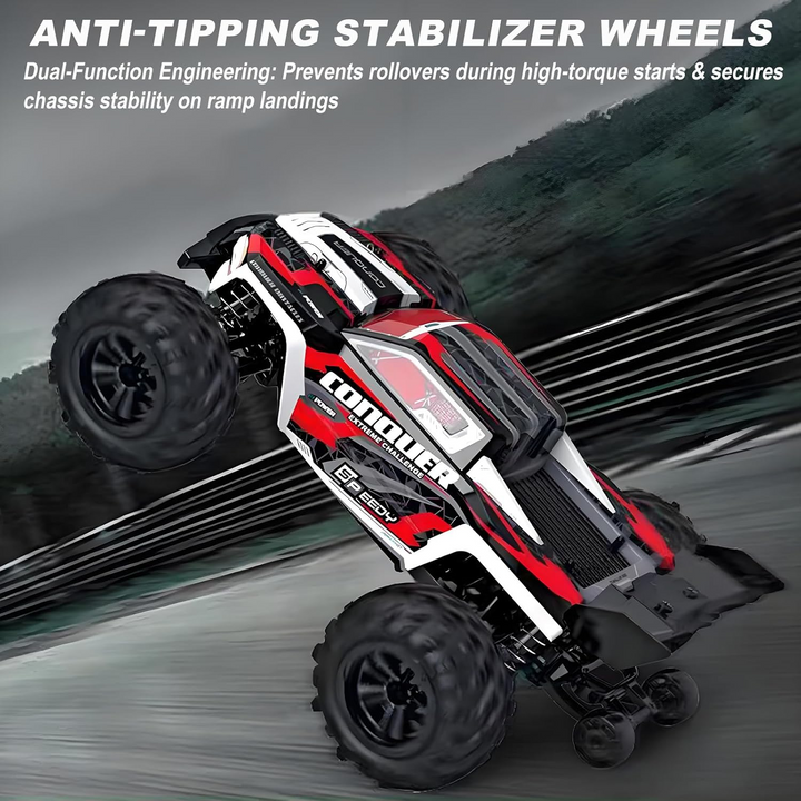 1:16 Scale 40KM/H Waterproof Offroad All Terrains RC Monster Truck (Set 16102)