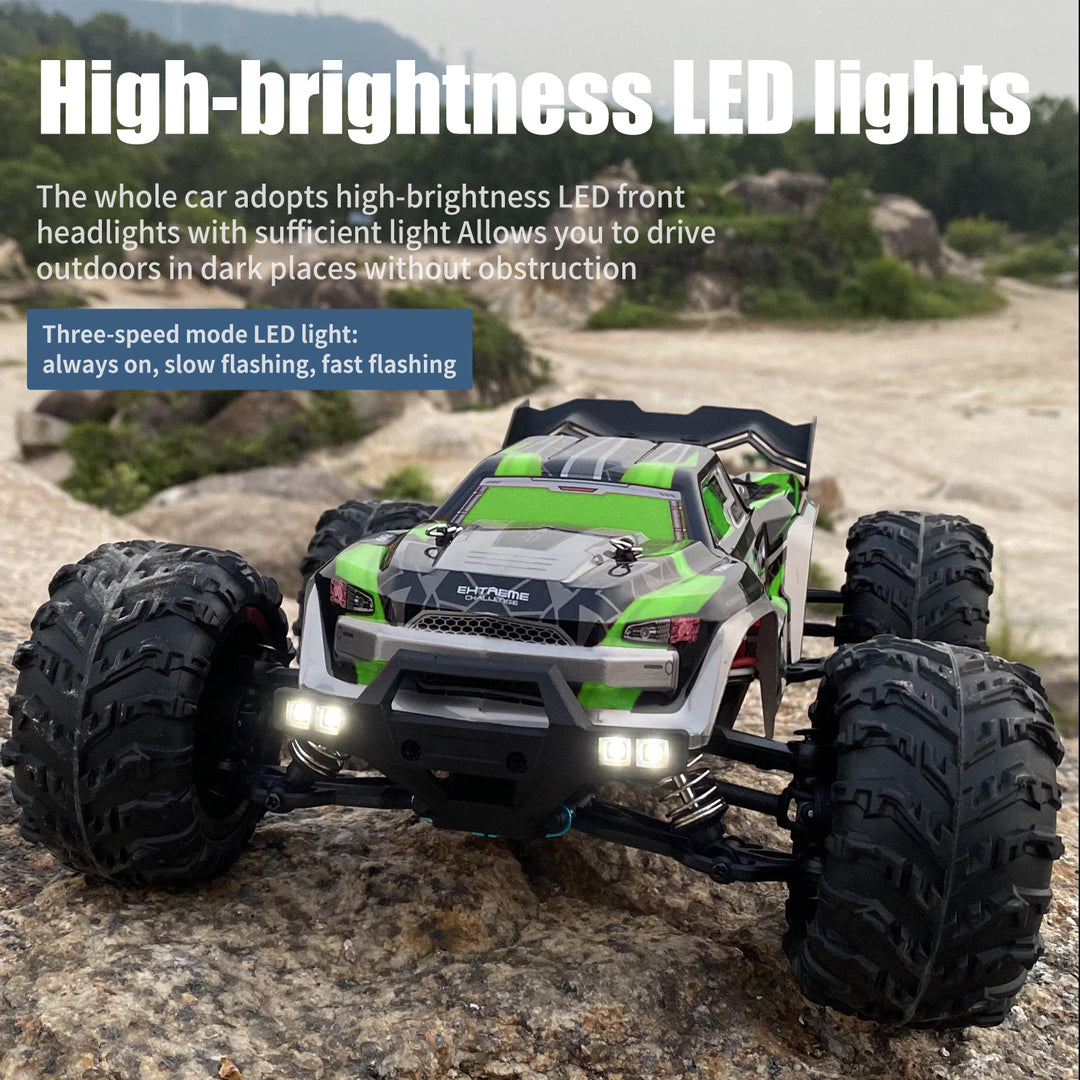 1:16 Scale 40KM/H Waterproof Offroad All Terrains RC Monster Truck (Set 16102)
