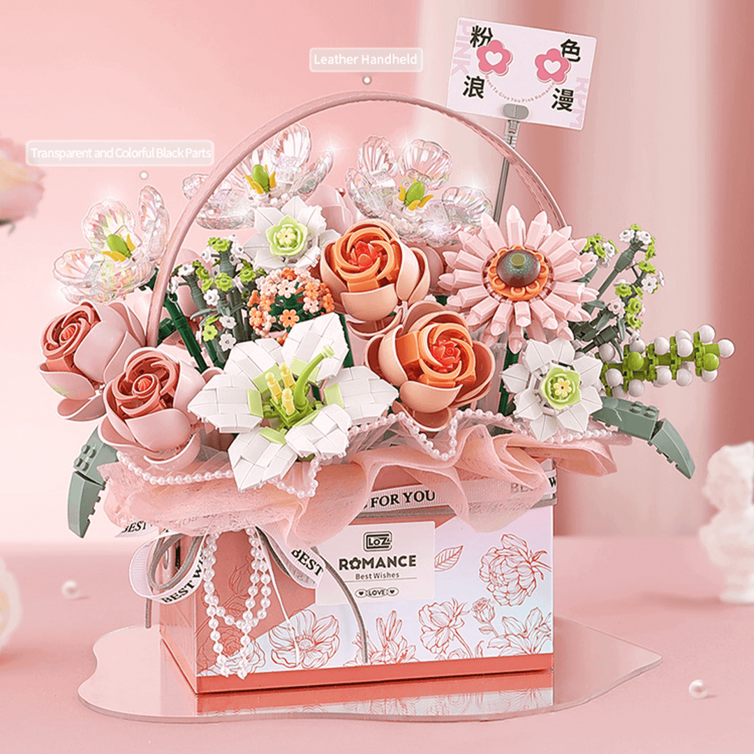 Flower Gift Box Pink (Set 1951)