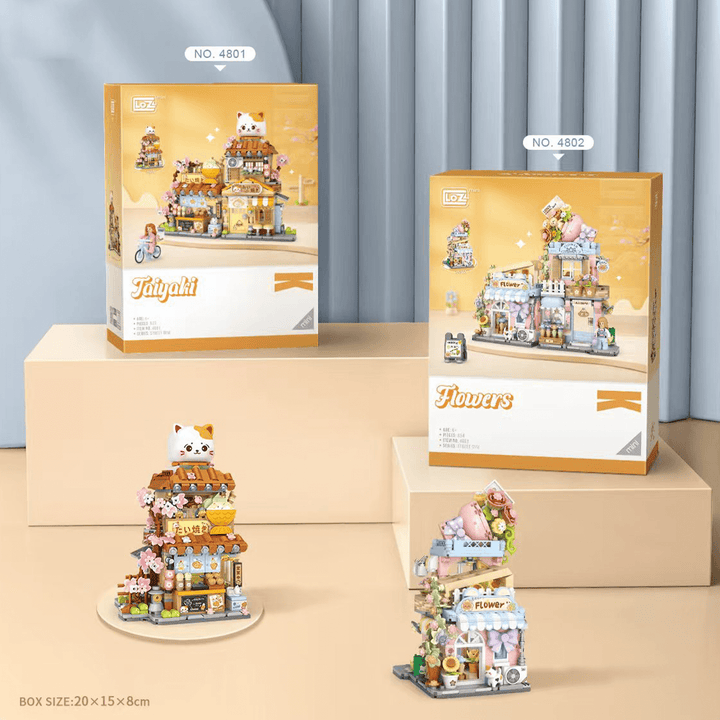 Mini Flower Shop Building Set (Set 4802)