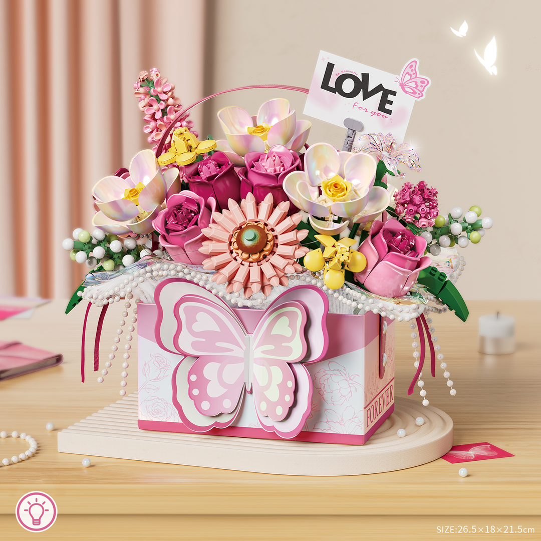 LOZ Butterfly Bouquet Gift Box (Set 1967-1968)