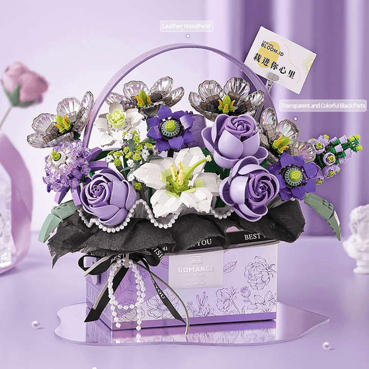 Flower Gift Box Purple (Set 1952)