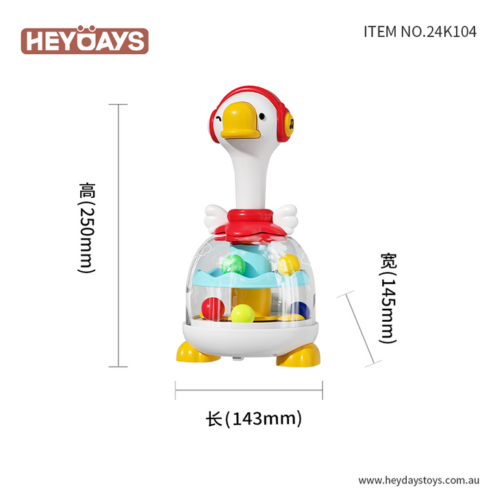 Spinning Goose Press Toy (Set K104)